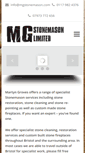 Mobile Screenshot of mgstonemason.com